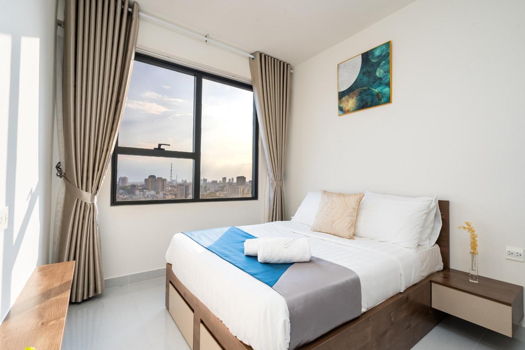 Otis Soho Saigon Balcony Apartment Ho Chi Minh-staden Exteriör bild