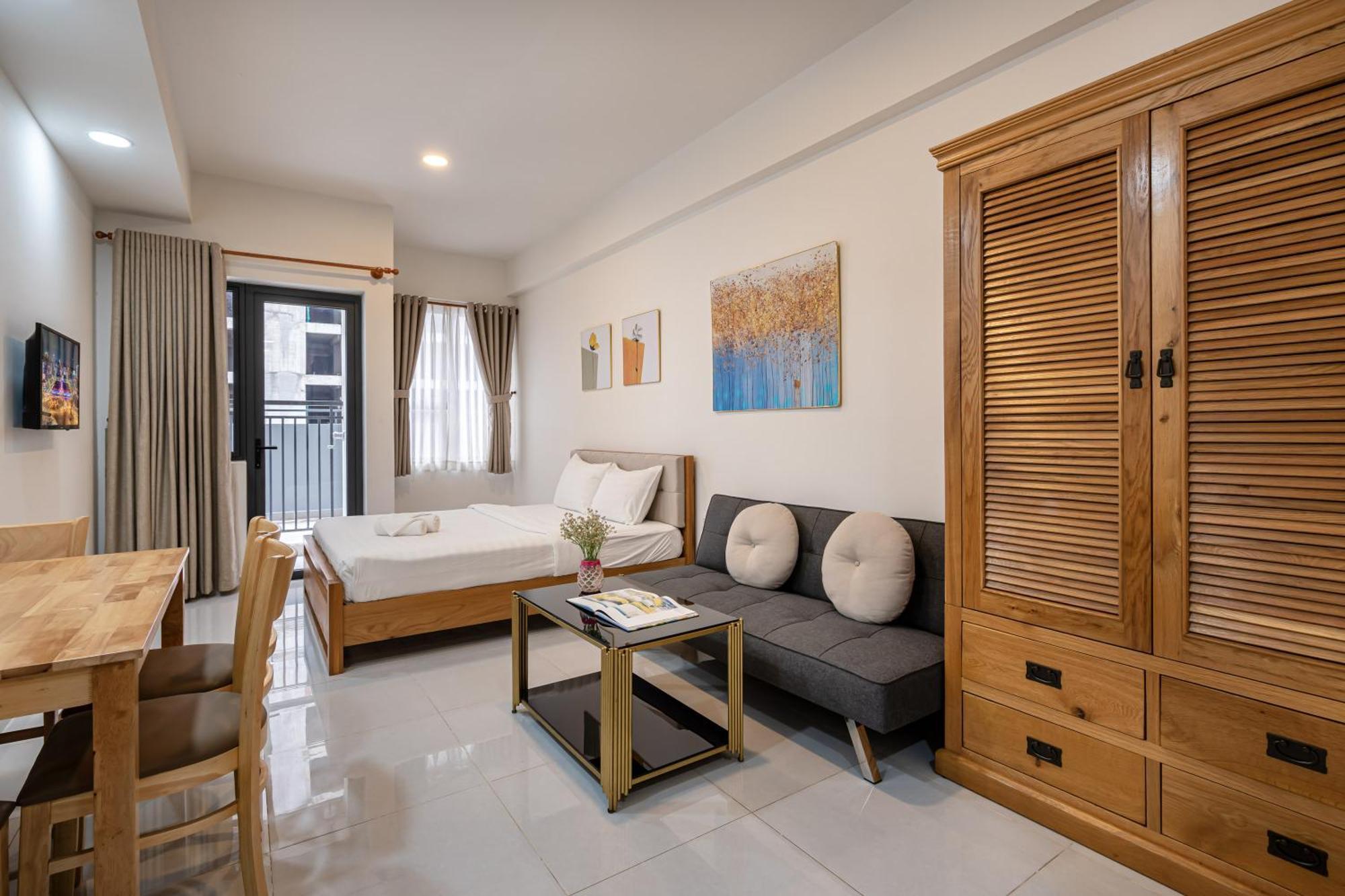 Otis Soho Saigon Balcony Apartment Ho Chi Minh-staden Exteriör bild
